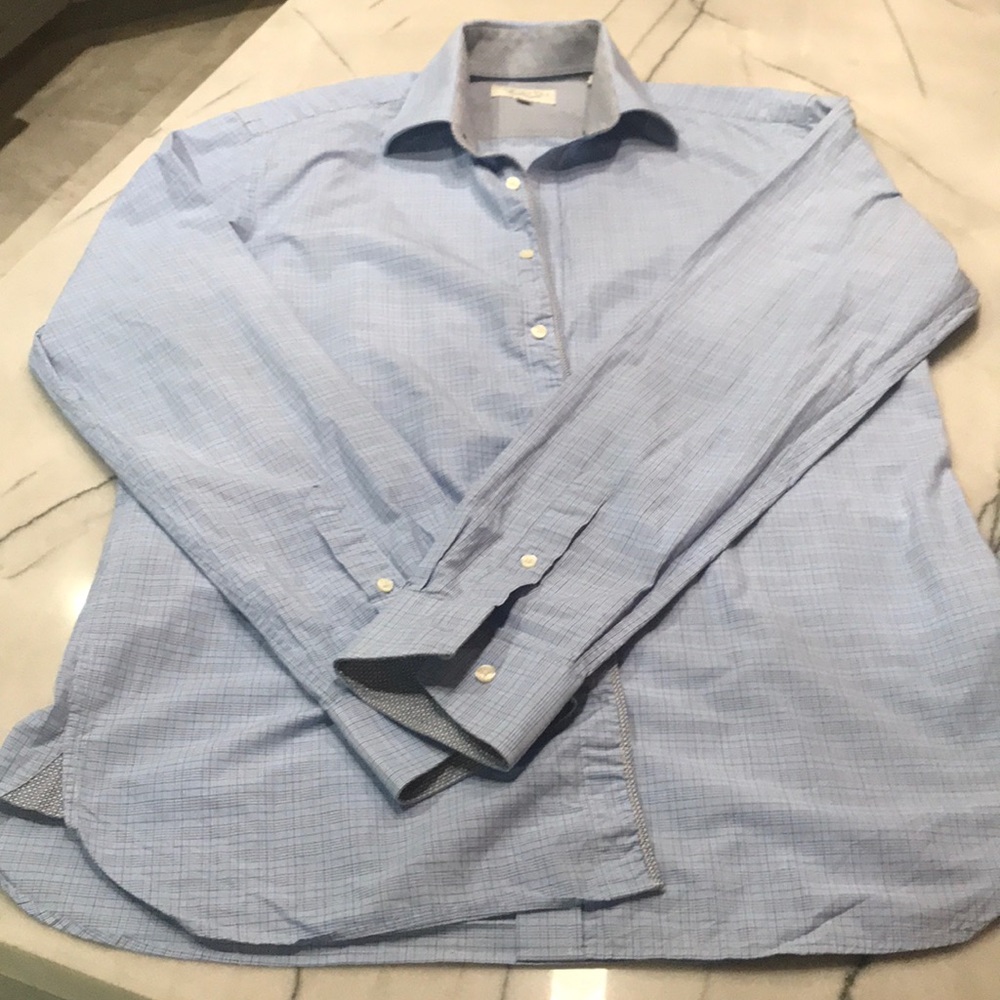 Ted Baker blue dress shirt 36/37